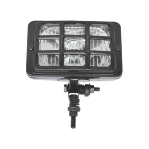 FAROL DE MANEJO DE AÇO COM GRADE 156x94mm