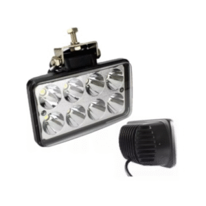 FAROL RETANGULAR DE ALUMÍNIO