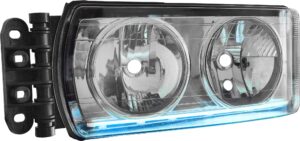 Stralis / Tector / Cursor – Cromado após 2010 - Farol DRL Seta Sequencial